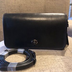 Coach crossbody turn lock